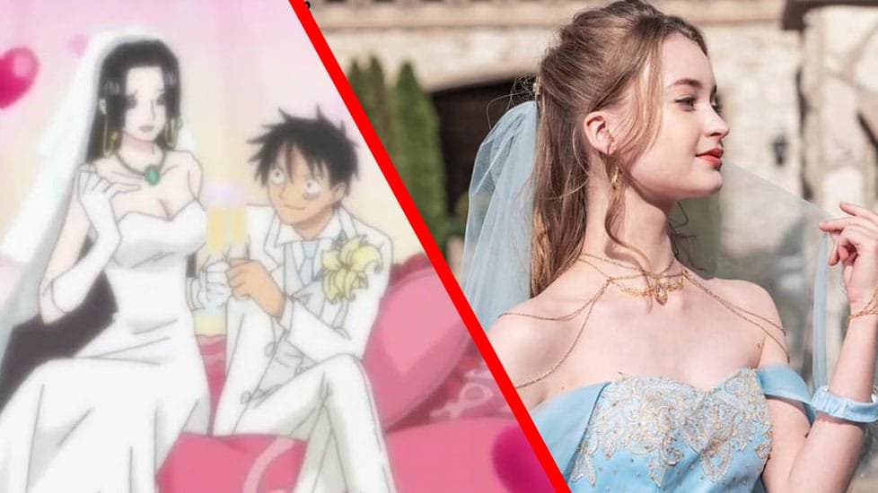 Asi se miran en la vida real los vestidos de novia inspirados en One Piece